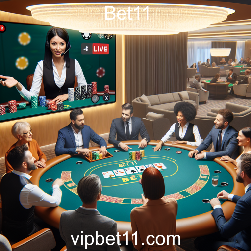A Experiência Imersiva do Cassino Ao Vivo no Bet11